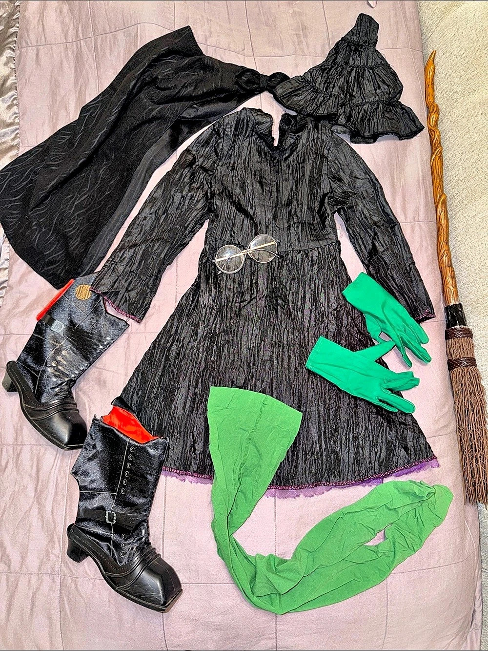 Elphaba Wicked Girls 4-6X Halloween Costume